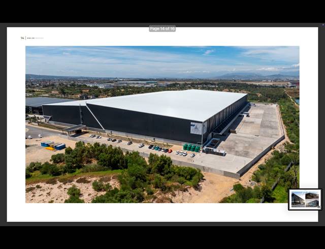 7,500M² WAREHOUSE TO LET IN AIRPORT INDUSTRIA